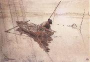 Carl Larsson, Fishing